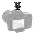Miniatyrbild 4 av 8: Metall Kamera Tri Hot Shoe Mount Adapter för Mikrofon LED Videoljus Monitor