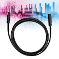 Miniatyrbillede 5 af 8: 3-Pin Mini XLR Han til Hun Audio Tilslutningskabel til Camcorder DSLR Kamera Mikrofon Interface Tilslutning 2M