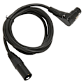Miniatyrbillede 8 af 8: XLR Han til 90 Graders Hun Mikrofonkabel 3-Pin Sølvbelagt OFC Leder XLR Mikrofon Balanceret Kabel 1,5 m