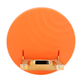 Miniatyrbild 5 av 8: Hårfönshållare Stativ Väggmonterad Självhäftande Vikbar Hårfön Rack Organizer för Badrum Orange