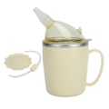 Miniatyrbild 5 av 7: Återhämtningsmugg Ät Flytande Mat Gröt Läcksäker 350ml Lättviktssäng Sippy Mugg för Äldre Patienter