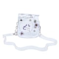 Miniatyrbillede 2 af 8: Transparent Kamerataske PVC Opbevaringspose med Justerbar Skulderrem til Instax Mini 11 Beskyttelse Lilla