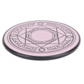 Miniatyrbillede 8 af 8: Magic Array Trådløs Oplader 20W Hurtig Trådløs Oplader Pad med Åndedrætslys Effekt Sakura Pink Desktop Style