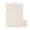 Self-adhesive Repair Patches for Fabric - 20x28 cm Beige
