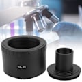Miniatyrbillede 5 af 8: T2-FX Metal Adapterring til 23,2 mm T-fatningsmikroskop til Fuji FX-fatningskamera
