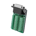 Miniatyrbild 4 av 8: DB26 DB26-M2-01 Honkontakt Terminal Breakout PCB-kort