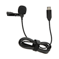 Miniatyrbillede 2 af 8: Type C Lavalier Mikrofon Hifi Lyd Støjreducerende Clip On Revers Mikrofon Omnidirektionel Mikrofon til Insta360 ONE X2