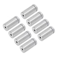 Miniatyrbillede 7 af 8: 12 stk. afstandsskruer rustfrit stål vægskilt reklame hardware søm til akryl 19x40mm