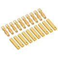Miniatyrbillede 4 af 8: 10 par 4 mm guldkugle stik bananstik adapter til RC batteri ESC motor