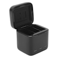 Miniatyrbillede 3 af 8: TELESIN 3-kanals batterioplader Batteriopbevaring Opladningsetui Boks til GoPro Hero 9