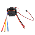 Pikkukuva 6 / 8: RC ESC 60A Vedenpitävä elektroninen nopeudensäädin lisävarusteet 1/10 RC-automalliin, oranssi