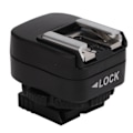 Miniatyrbild 2 av 8: TF‑334 Blixtskoadapter med Extra PC Sync-Anslutningsport för A73 Kamerablixt Speedlite