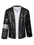 Michael Jackson-kostym MJ Cosplay-dräkt Vuxen Maskeradkostym Halloween XL