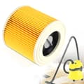 Miniatyrbillede 5 af 7: KARCHER A/WD-serie støvsugerfilterelement - gul (2 stk.)