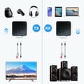 Miniatyrbillede 2 af 5: 【03】Bluetooth 5.0 Trådløs Lyd Aux 3.5mm Adapter Sender Modtager