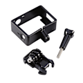 Miniatyrbillede 2 af 8: 1 stk. Sort Standard Side Border Frame Housing Case Mount Stand til GoPro Hero 4 3 Kamera