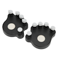 Miniatyrbild 8 av 8: 2 ST Piano Finger Exerciser Silikon Handgrepp Tränare Ergonomisk Spänningsförstärkare