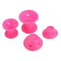DIY Vågiga Lockar Hårrullar Stylingverktyg (30 st, Rosa)