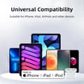Miniatyrbillede 6 af 6: 【03】PD3.0 20W hurtigoplader datakabel til iPhone 14 13 12 Pro Max AirPods iPad USB Type C til Lightning-kabel 4 stk 4 PCS 4 PCS 2m