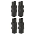 Miniatyrbillede 7 af 8: 4 stk. IEC320 C16 til IEC320 C13 strømadapter han C16 til hun C13 strømstik adapter konnektor til PDU chassis UPS stik
