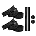 Miniatyrbillede 7 af 8: Mountainbike Styr Wrap Cykel Anti-Slip Styrbånd med 2 stk. Styrpropper (Sort)