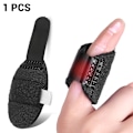 Miniatyrbillede 1 af 8: 3D Åndbart Stof Finger Skinne Finger Stabilisator Bøjle Wrap Støtte Udretter