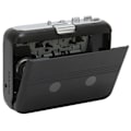 Miniatyrbillede 5 af 8: TON007B Bluetooth Kassetteafspiller med Hovedtelefon Auto Reverse Funktion Stereo Kassetteafspiller Sort