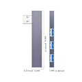 Miniatyrbild 3 av 4: USB HUB Typ C 3 Port USB3.0 5Gbps Dataöverföring Typ-C USB-C Multi Splitter OTG-adapter för PC Bärbar Dator