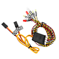 Miniatyrbillede 8 af 8: RC Crawler Køretøj 8LED Linkage Lys Gruppe Tilbehør til SCX10 D90 1/8 1/10 RC Bil