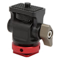 Miniatyrbillede 6 af 8: Mini Tripod Kuglehoved Cold Shoe Adapter til Montering af Kamera Monitor Flash LED Fyldlys