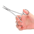 Miniatyrbild 4 av 8: Kroppspiercingtång i rostfritt stål Piercingtänger för navel, näsa, öra 5 mm