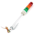 Miniatyrbillede 6 af 8: AC 220V Maskine Advarselslampe LED Indikator Advarselssignal Konstant Lys