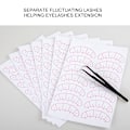 Miniatyrbillede 7 af 8: 70 par Øjenvippeforlængelse Øvelsesmærker Podning Øjenvippe Pads Positioneringsplaster