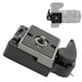 Miniatyrbillede 2 af 8: Kuglehoved Quick Release Plade Klemme Adapter Stabilisator Plader til Manfrotto 200PL-14