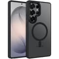 Samsung S26 ULTRA Cover - Magnetisk Frostet Cover - sort