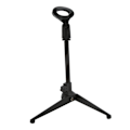 Miniatyrbillede 2 af 8: Justerbar Bordmikrofon Tripod Stand Holder Beslag Bord Mikrofonholder med Mikrofonklips til Konference Live Broadcast