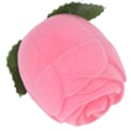 Miniatyrbild 5 av 8: Rosa Ros Ringbox Mini Smycken Örhängen Hållare Fodral för Förlovningsförslag Bröllop