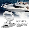 Miniatyrbillede 5 af 6: Rustfrit stål foldbar mast trin sikkerhed marine båd hardware til klatring høje steder på både yachts