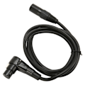 Miniatyrbillede 4 af 8: XLR Han til 90 Graders Hun Mikrofonkabel 3-Pin Sølvbelagt OFC Leder XLR Mikrofon Balanceret Kabel 1,5 m