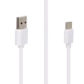 Miniatyrbillede 2 af 8: 100CM Hvidt USB-ladekabel Type C Interface Transmission Hurtig Opladning Datakabel til DJI OSMO ACTION Motion Camera