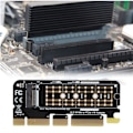 Pikkukuva 6 / 8: M.2 NGFF SSD - PCI‑E 3.0 X16 nopea SSD-kiintolevyadapterin laajennuskortti