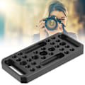 Miniatyrbillede 6 af 8: Aluminiumlegering Video Switching Cheese Expansion Plate Kamera Easy Plate til DSLR-kamera