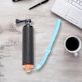 Pikkukuva 5 / 8: Liukumaton kelluva Bobber-tikku kelluva käsikahva Monopod Gopro SJCAM Xiaomi Yille (oranssi)