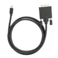 Mini DP till DVI-kabeladapter Kopparledare 4K 1080P med ABS-hölje 1,8m/5,9ft