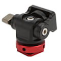Miniatyrbild 8 av 8: Mini Stativ Kulhuvud Blixtskoadapter för Montering av Kameramonitor Blixt LED Fyllningsljus