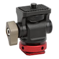 Miniatyrbillede 4 af 8: Mini Tripod Kuglehoved Cold Shoe Adapter til Montering af Kamera Monitor Flash LED Fyldlys