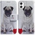 Miniatyrbild 1 av 5: För Samsung Galaxy A06 4G Plånboksfodral Mönstertryck Läder Telefonfodral Multicolor Dog