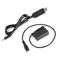Miniatyrbillede 7 af 8: USB til ACK-E10 Fuld Dekodning Dummy Batteri til Rebel T3/T5/T6/T7/T100 Kamera