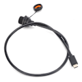 Pikkukuva 3 / 8: Vedenpitävä USB-liitin IP67 TYPEC Naaras Uros kaapelisoketilla E10TPCTFF/TPCAM (0,3 metriä)