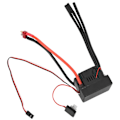 Miniatyrbillede 5 af 8: 80A Vandtæt Børsteløs ESC Elektrisk Hastighedsregulator Tilbehør til 1/8 RC Bil T-Stik
